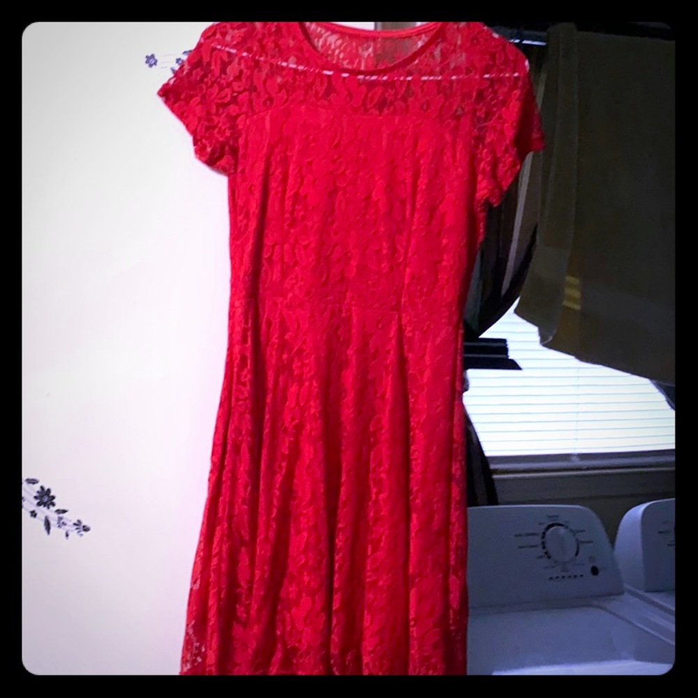 Beautiful red dress gorgeous